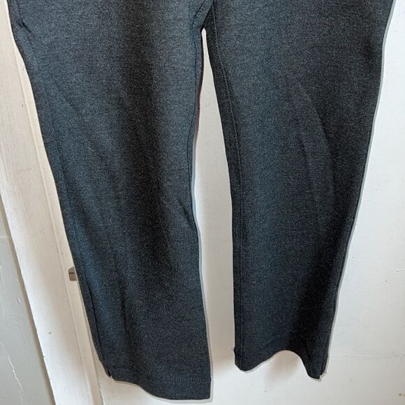 BETABRAND Charcoal Cropped Classic Dress Pant Yoga Pants-S - Picture 4 of 9